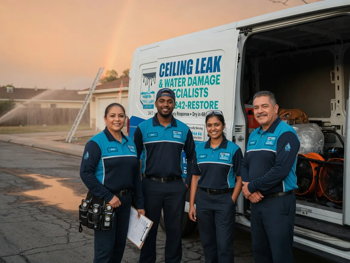 Ceiling Leak Cleanup company in Albion, RI